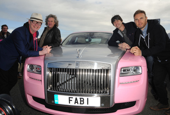 Chris Evans Gary Barlow James May Rolls Royce