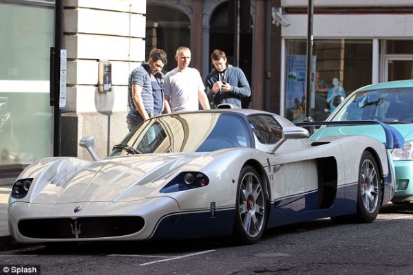 Chris Evans Maserati MC12 Chris Evans Maserati MC12