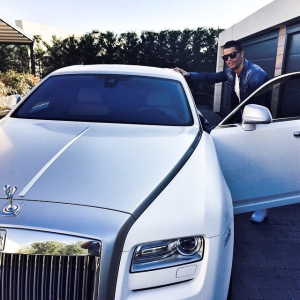 Cristiano Ronaldo Rolls Royce