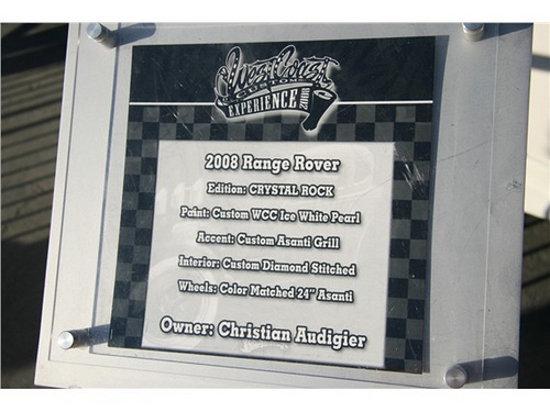 Crystal Rock's Range Rover
