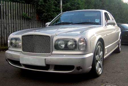 David Beckham Bentley Arnage For Sale