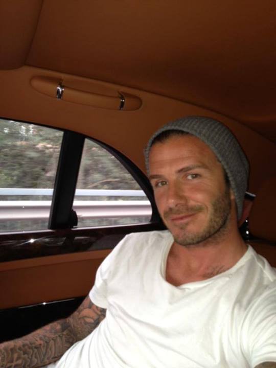 David Beckham Bentley Mulsanne