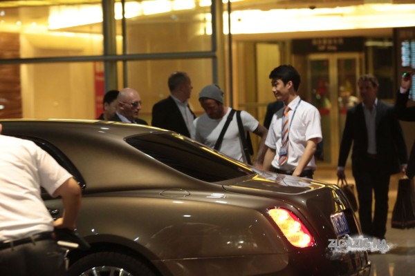 David Beckham Bentley