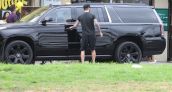 David Beckham Cadillac Escalade