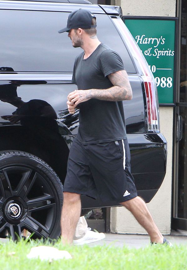 David Beckham Escalade
