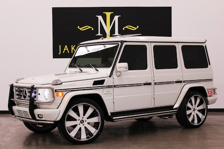 David Justice Mercedes Benz G Wagon David Justice Mercedes Benz G Wagon