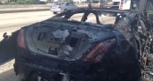Dick Van Dyke Car On Fire