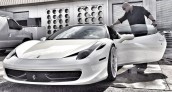 Dwayne Johnson Ferrari