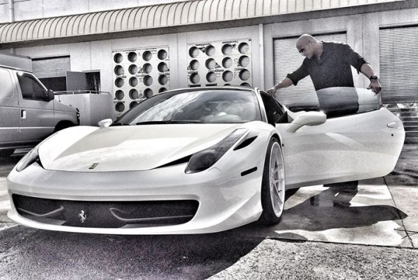 Dwayne Johnson Ferrari