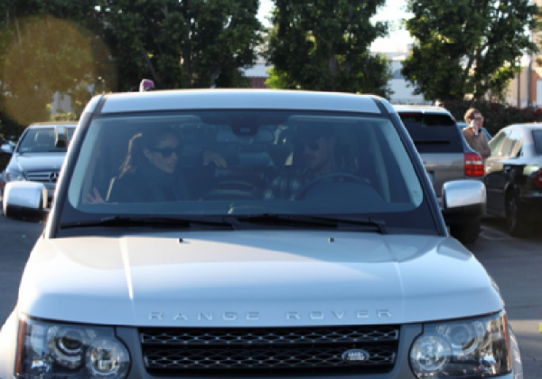 Eric Dane and Rebecca Gayheart: Range Rover Couple