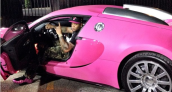 Flo Rida Pink Bugatti