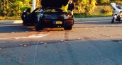 Fred Jackson Crashes Corvette