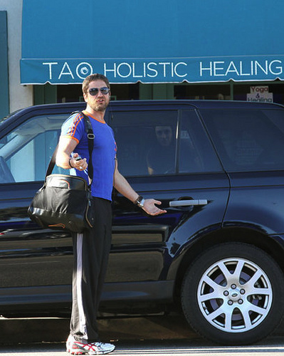 Gerard Butler's Range Rover Gerard Butler's Range Rover