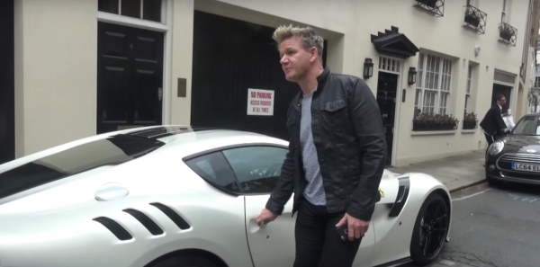 Gordon Ramsay Ferrari F12 TDF