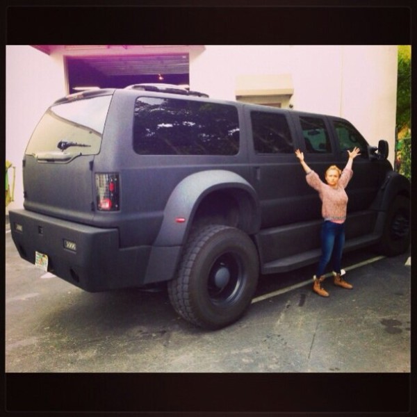 Hayden Panettiere Monster Truck