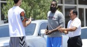 James Harden Rolls Royce Ghost