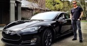 James Hetfield Black Tesla Model S
