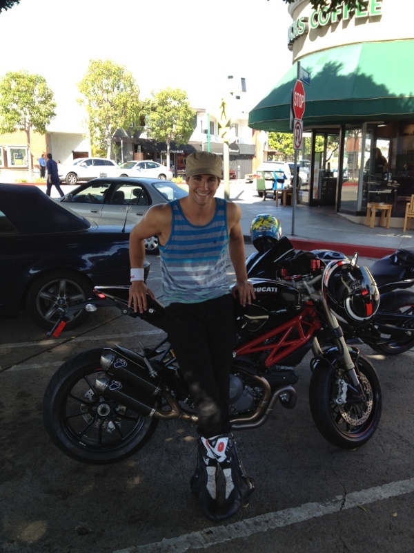 James Maslow Ducati James Maslow Ducati