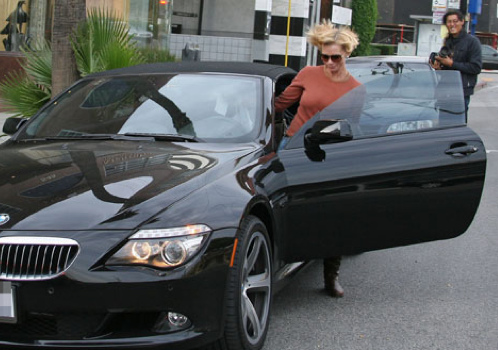 Jamie Presley Sporting a BMW 6 Series Jamie Presley Sporting a BMW 6 Series