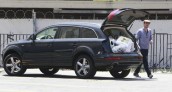 Jason Segel Audi Q7