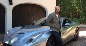 Jason Statham Ferrari F12