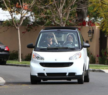 Jennifer Love Hewitt's  Smart Car