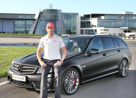 Jenson Button Mercedes-Benz