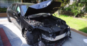 Johnny Manziel Mercedes-Benz S-Class Crash