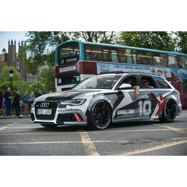 Jon Olsson Audi RS6 Gumball