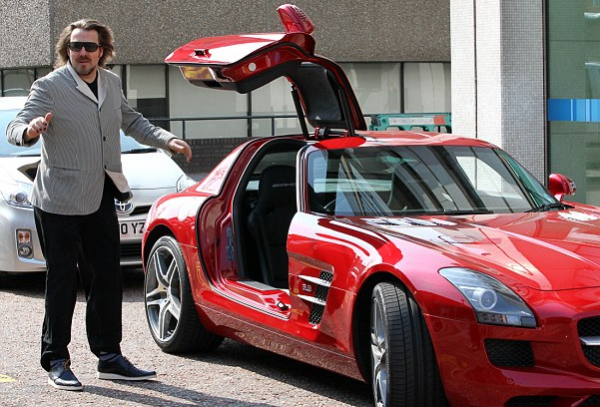 Jonathan Ross Mercedes SLS