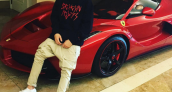 Justin Bieber Ferrari LaFerrari
