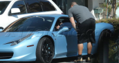 Justin Bieber Ferrari