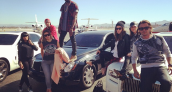 Kanye West Kim Kardashian Maybach