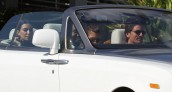 Kanye West Kim Kardashian Rolls Royce
