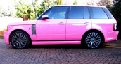 Katie Price Range Rover