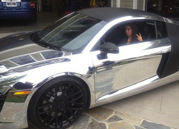 Kim Kardashian Audi R8