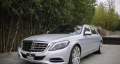 Kim Kardashian Kanye West Mercedes Maybach