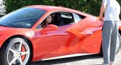Kourtney Kardashian Scott Disick Ferrari