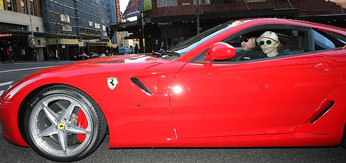 Kyle Sandilands Ferrari 599 Kyle Sandilands Ferrari 599