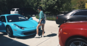 Kylie Jenner Ferrari Rolls-Royce Mercedes Range Rover