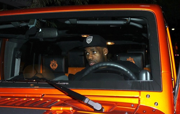 Lebron Survives The Heat In His Jeep Wrangler Unlimited 