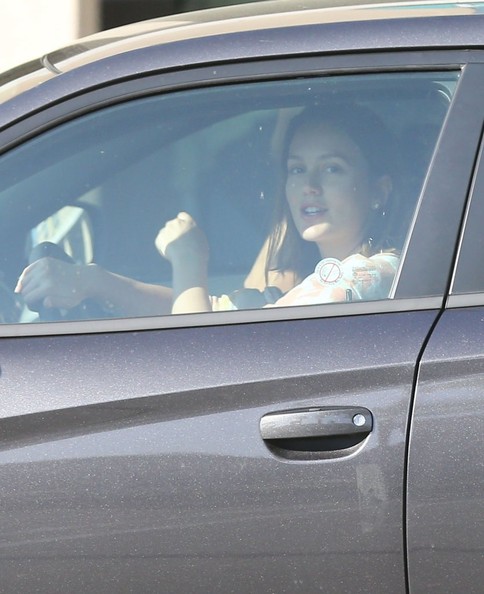 Leighton Meester Dodge Charger