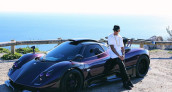 Lewis Hamilton Pagani
