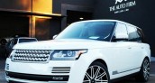 Marcella Araica 2013 Range Rover front