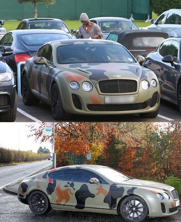 Mario Balotelli Bentley GT SuperSports