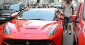 Mario Balotelli Ferrari F12
