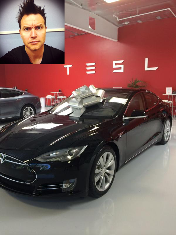 Mark Hoppus Tesla