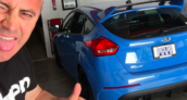 Matt LeBlanc Ford Focus RS