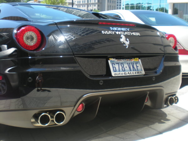 Mayweather Ferrari 599 in black
