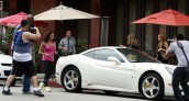 Mel B Ferrari California
